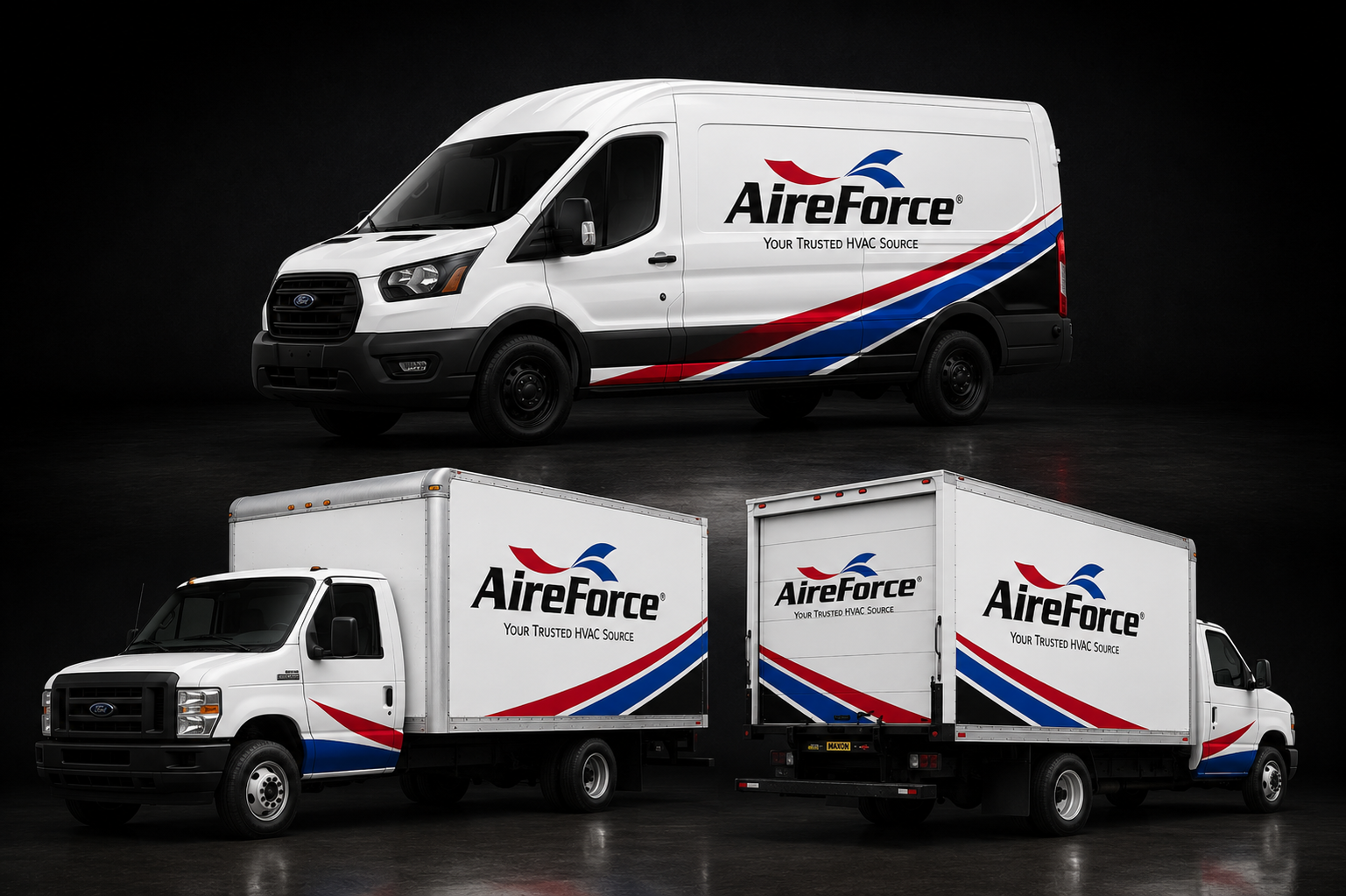 AireForce branded service fleet