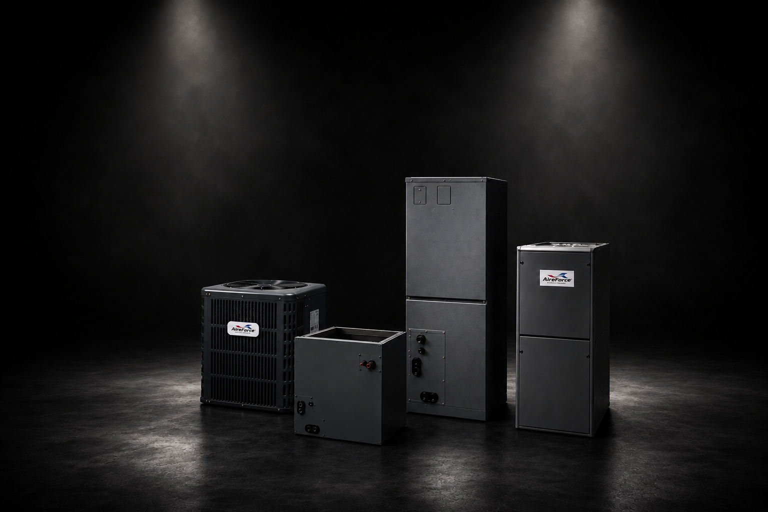 AireForce Mach 1 R32 Builder Series equipment lineup